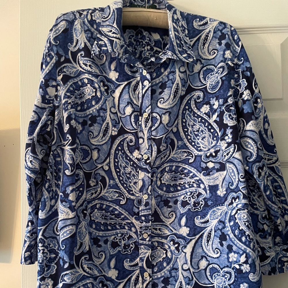 Ralph Lauren women’s cotton blouse.